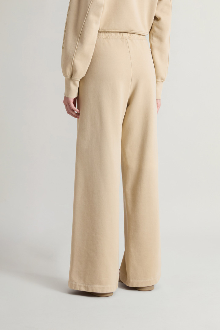 Pantaloni da ragazza in puro cotone felpato tinti in capo Beige photo 2 | Woolrich