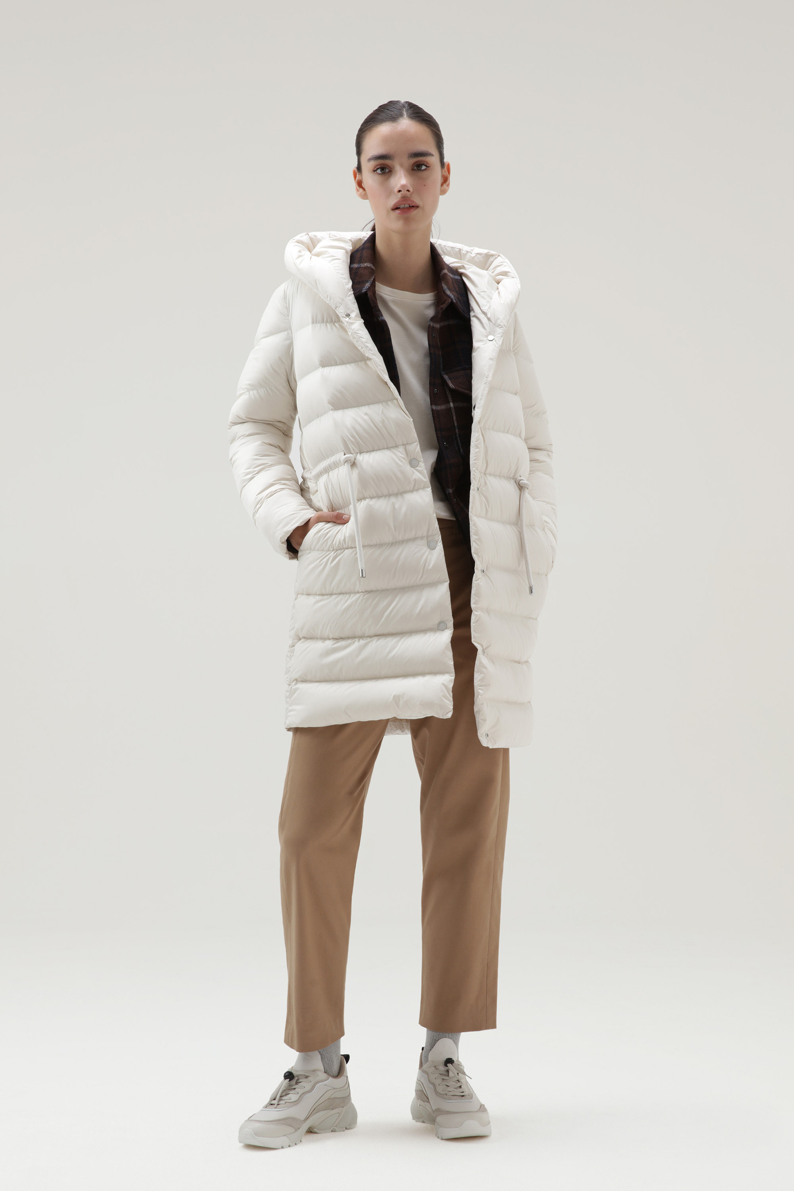 Stretch Cotton Twill Pants Beige photo 2 | Woolrich