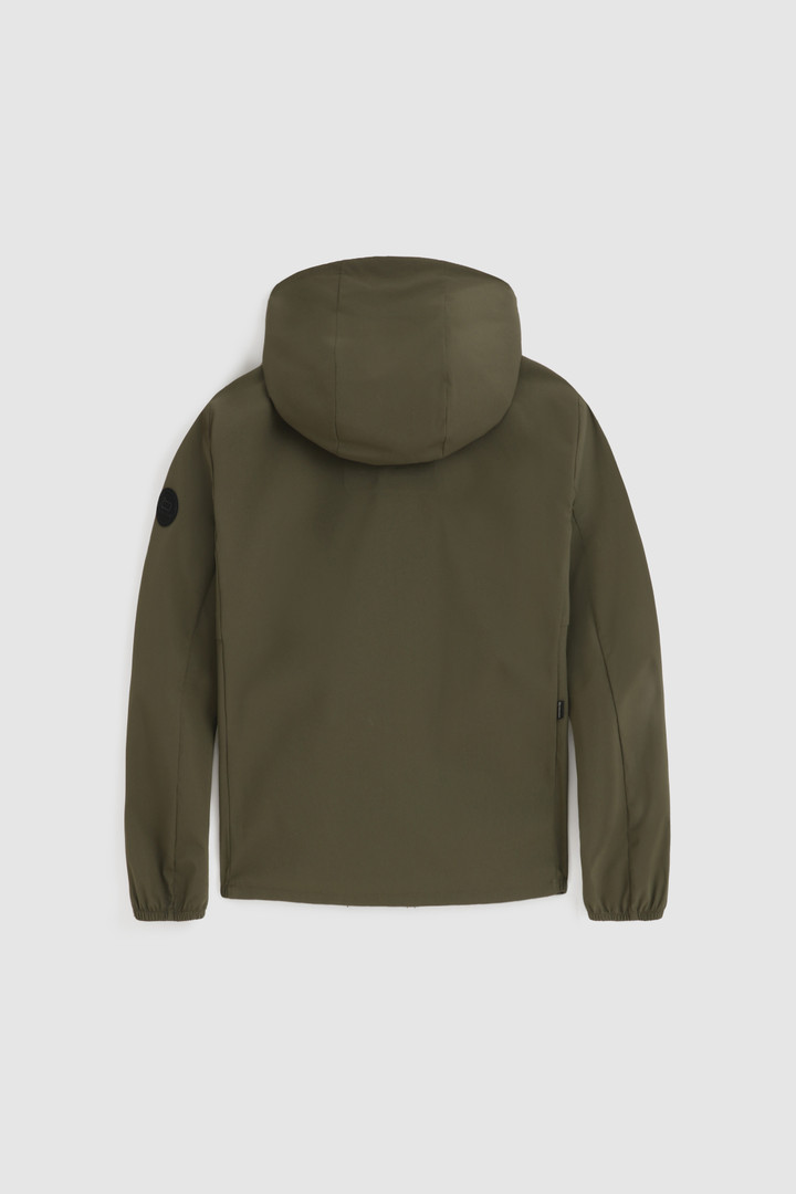 Tweelaags Pacific-jack voor jongens Groen photo 2 | Woolrich