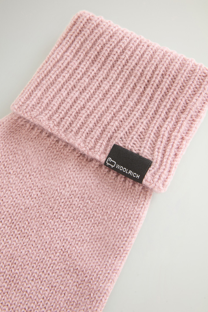 Gloves in Pure Cashmere Pink photo 3 | Woolrich