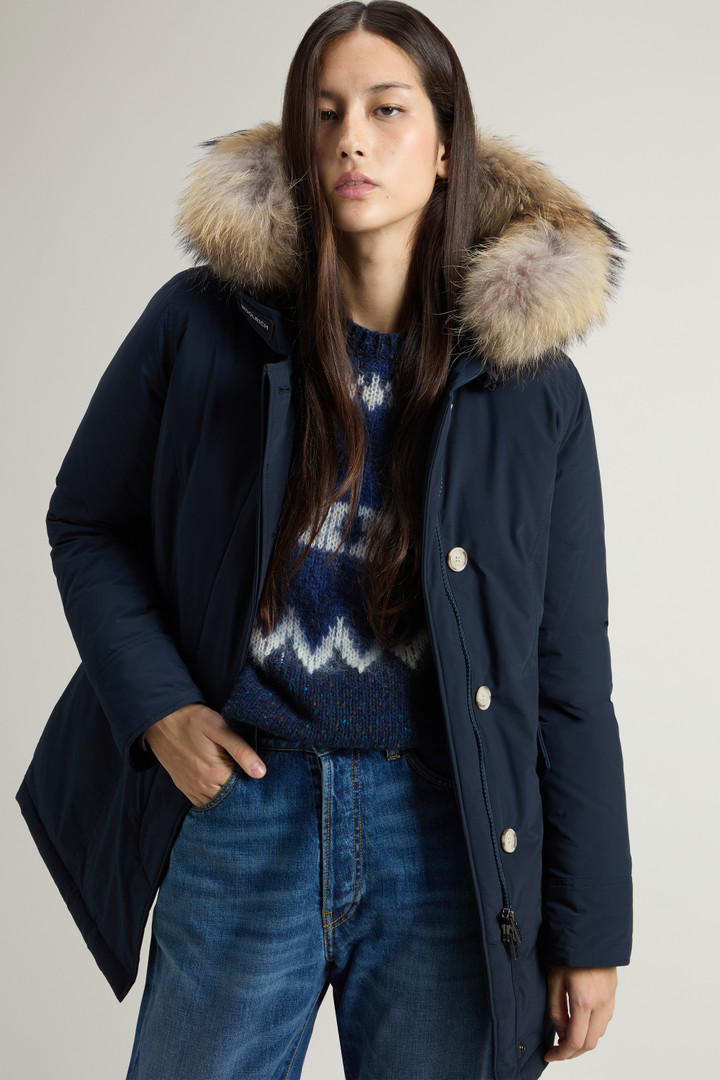 Arctic Parka in Urban Touch with Detachable Fur Blue photo 5 | Woolrich