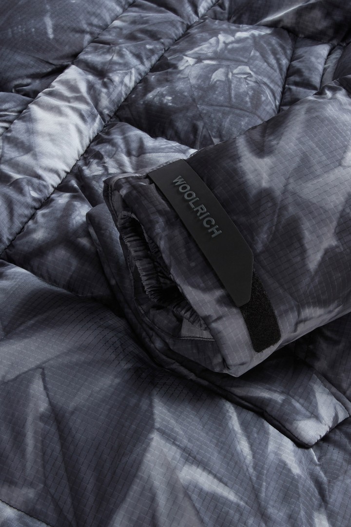 Long Down Jacket in Ripstop Fabric by Todd Snyder Gray photo 9 | Woolrich