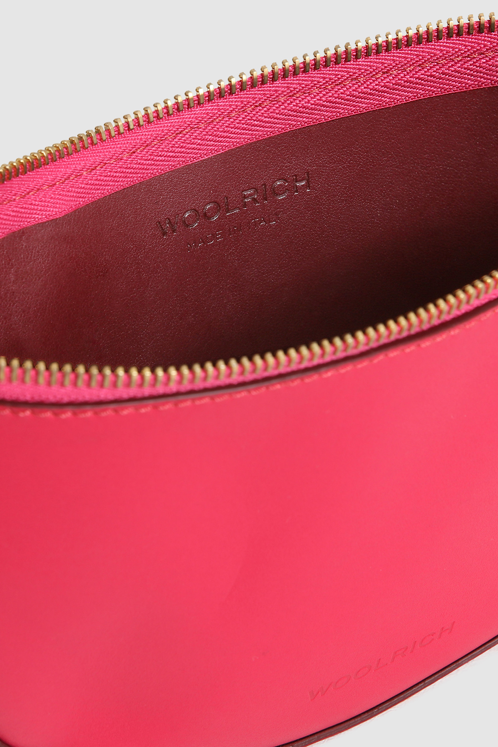 Small Leather Bag Pink photo 5 | Woolrich