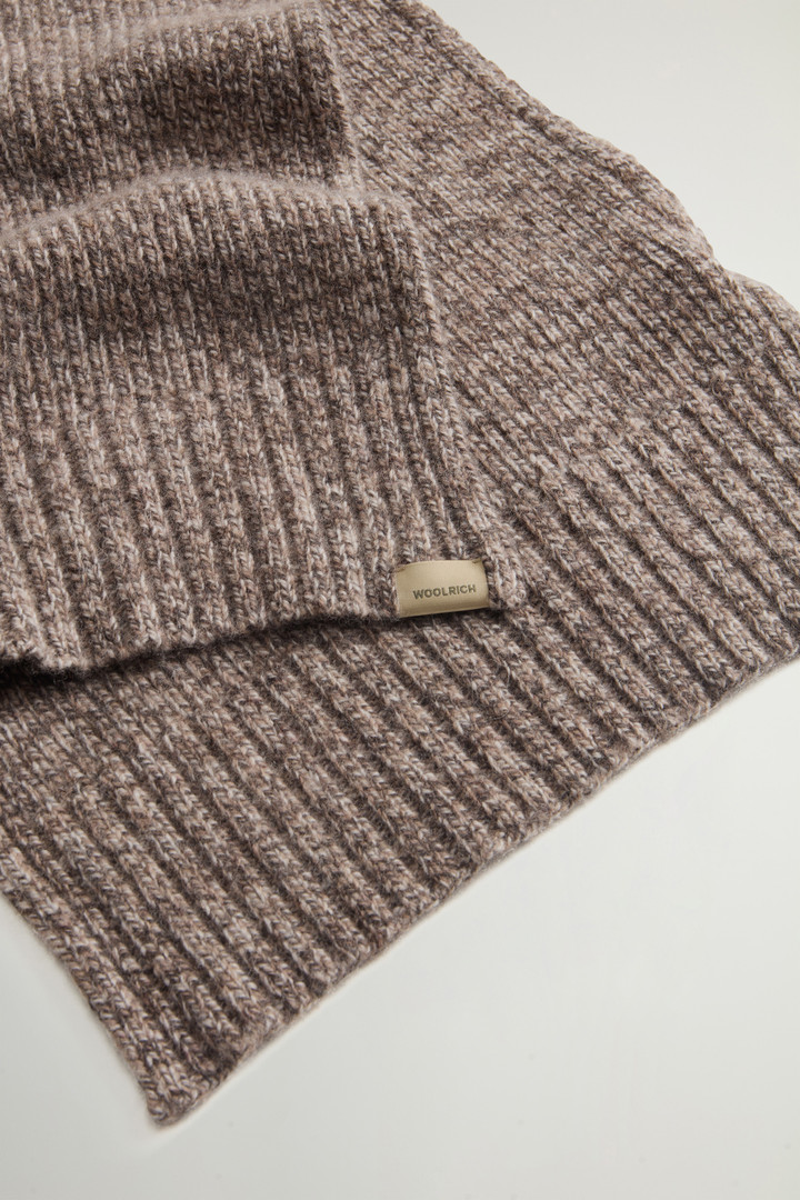 Sciarpa in pura lana mouliné Marrone photo 3 | Woolrich