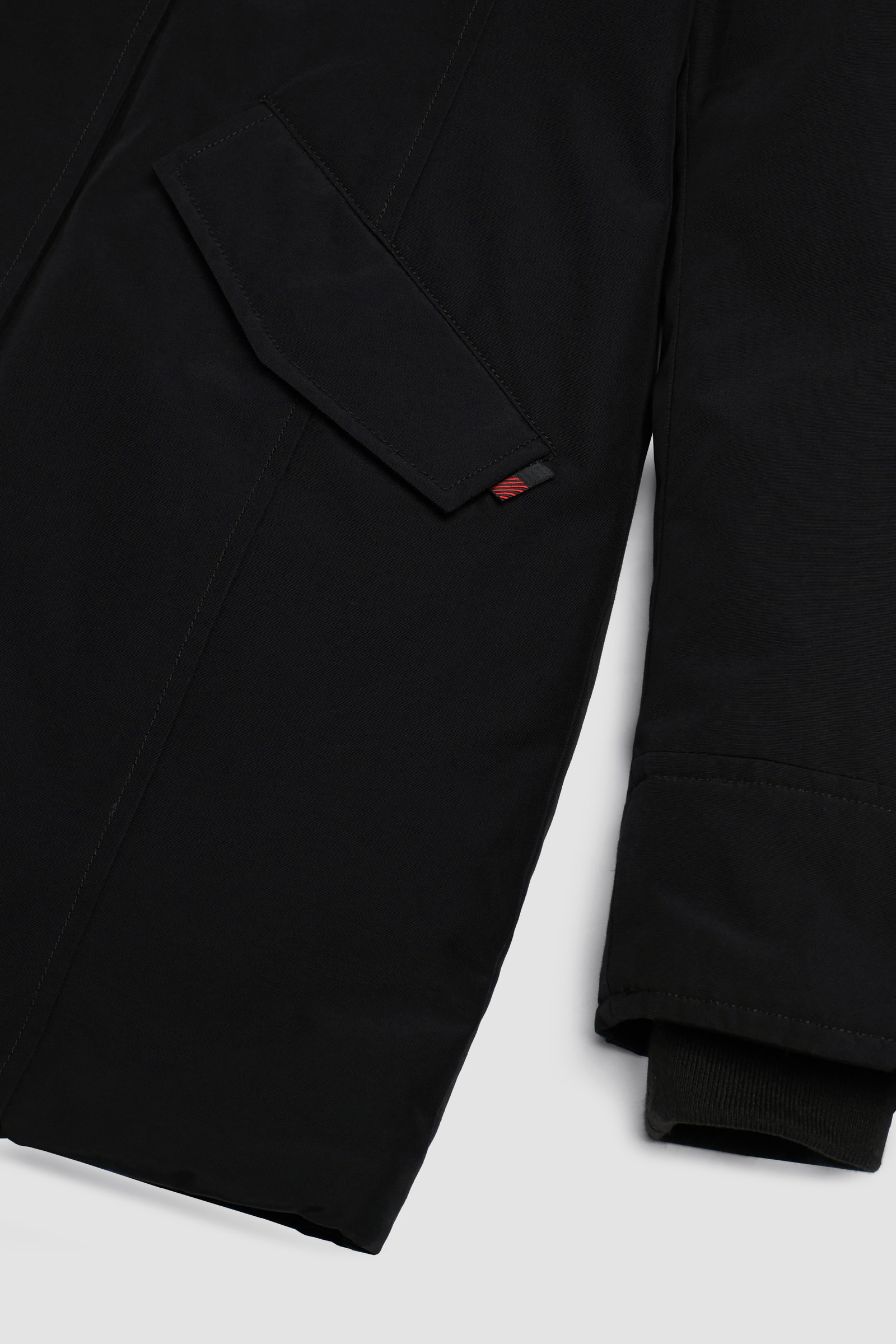 Beaker Parka with Faux Fur Black photo 8 | Woolrich
