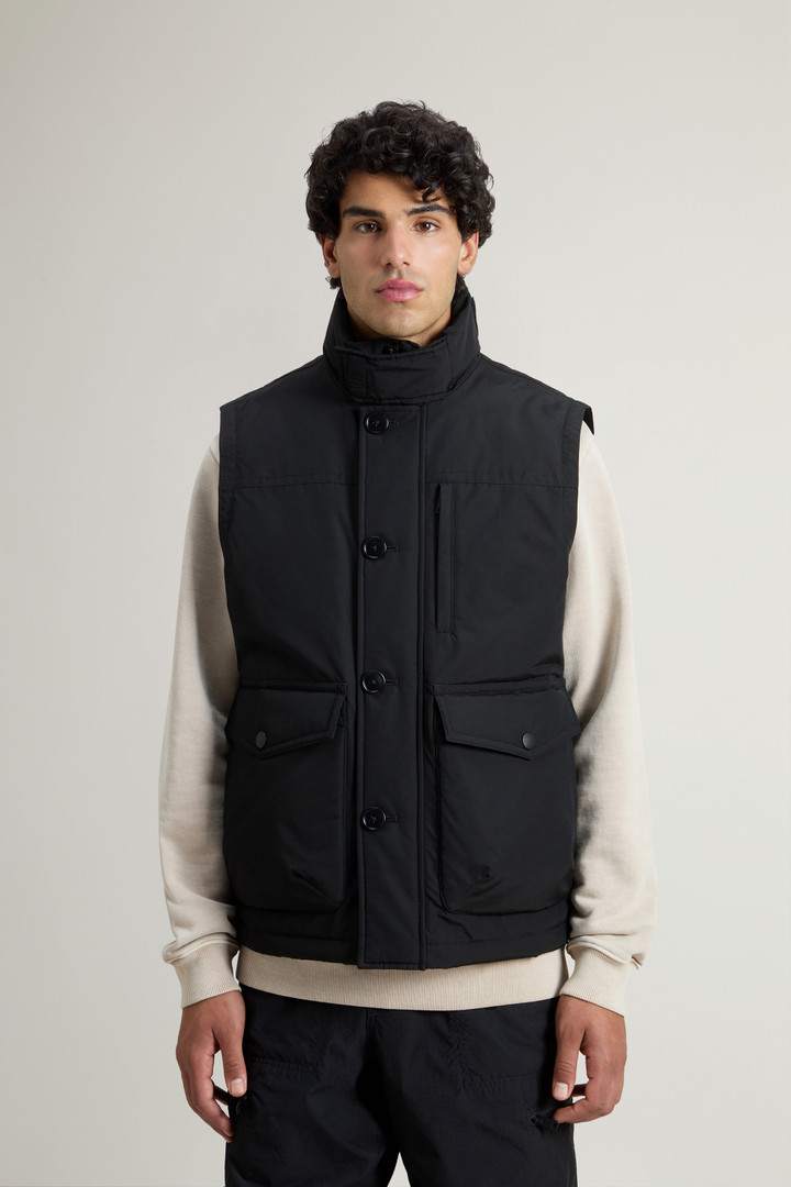 Padded Ramar Cloth Vest Black photo 1 | Woolrich