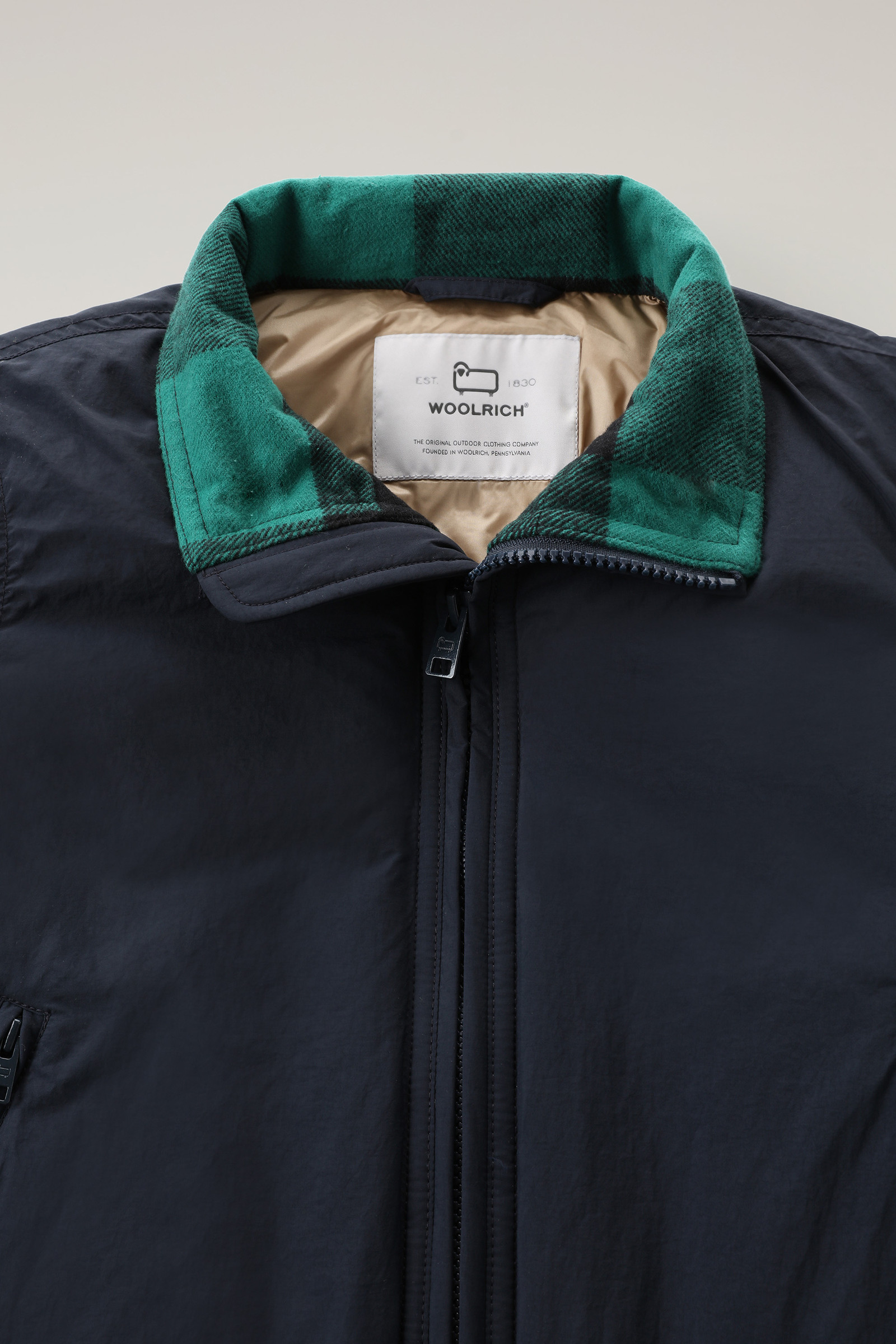 Bayman-Bomber für Jungen aus Taslan-Nylon blau photo 3 | Woolrich