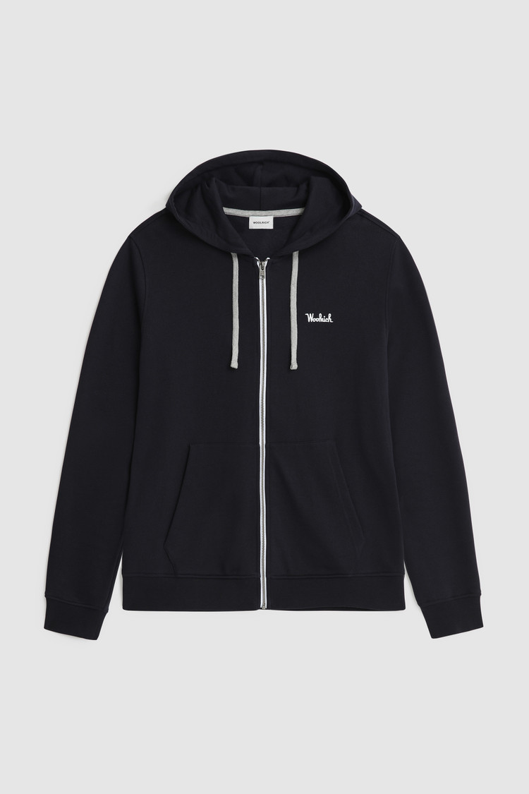 Essential full-zip hoodie