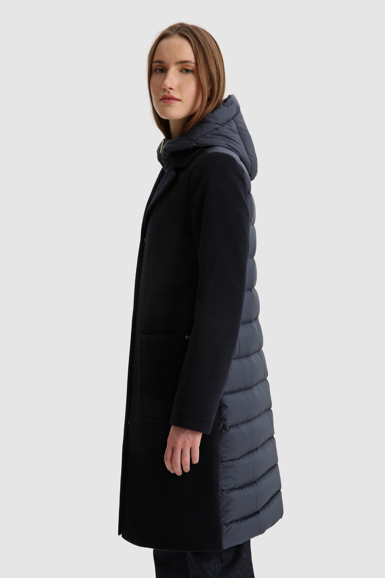 Parka Kuna 2 en 1 en laine mélangée italienne
