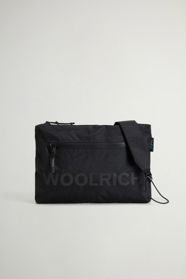 Umhängetasche mit Logo aus X-PAC by Todd Snyder Schwarz photo 1 | Woolrich