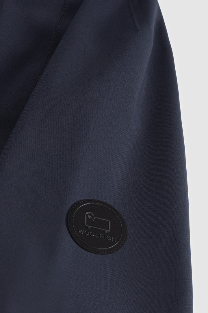 Zweilagige, wasserdichte, ultraleichte Jacke Mountain Blau photo 6 | Woolrich