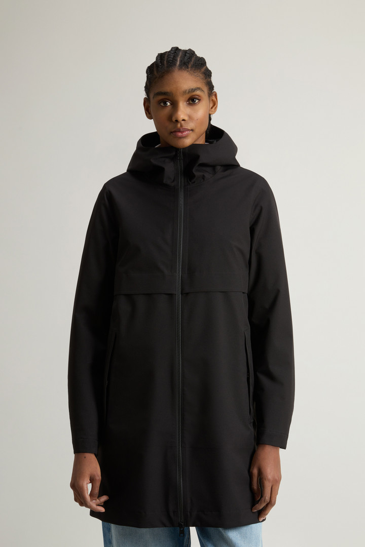 Waterproof Parka in Light Stretch Black photo 1 | Woolrich