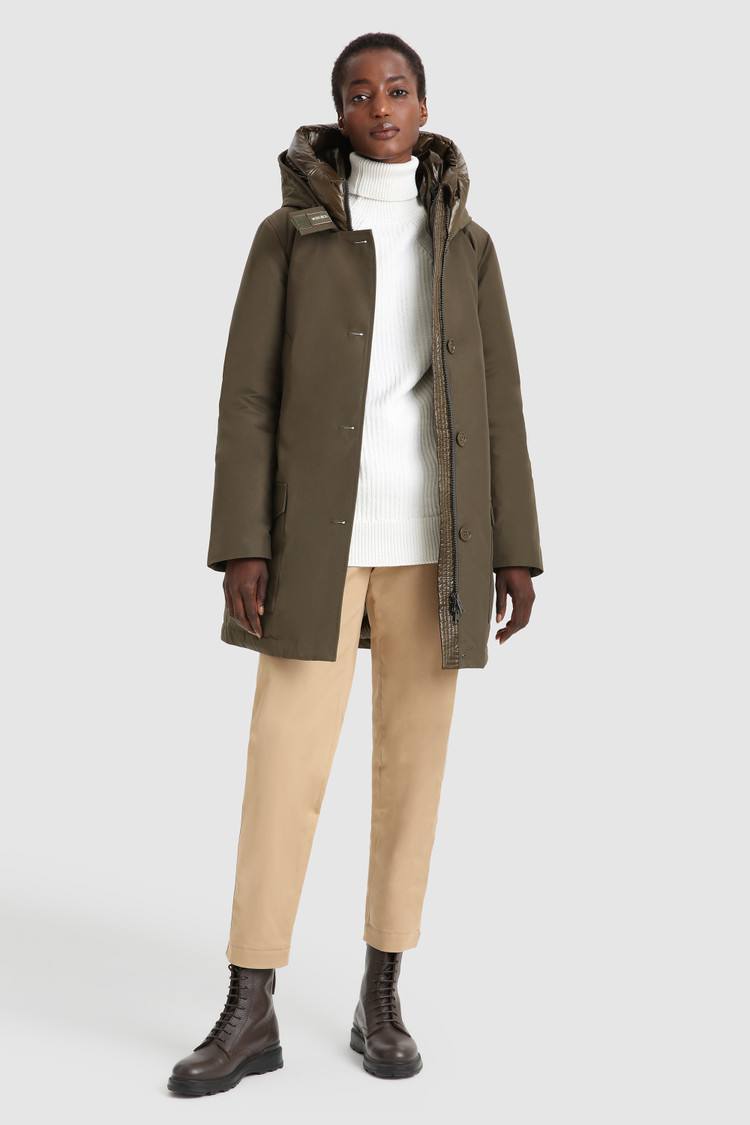 Parka Arctic avec col montant et capuche double