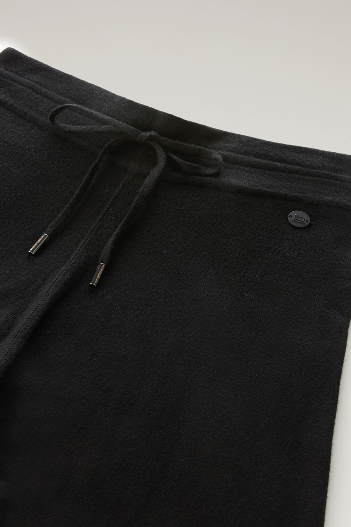 Sporty Pants in Wool Blend Black photo 2 | Woolrich