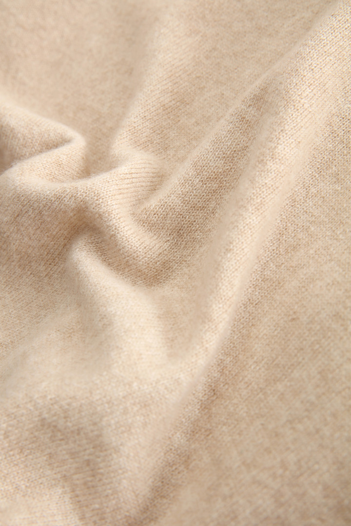Jersey con cuello redondo de cashmere
