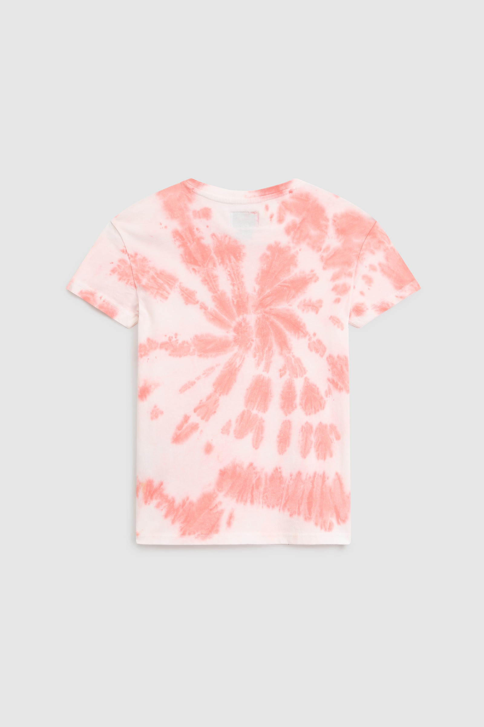 Maglietta da bambina in jersey tie-dye rosa photo 2 | Woolrich