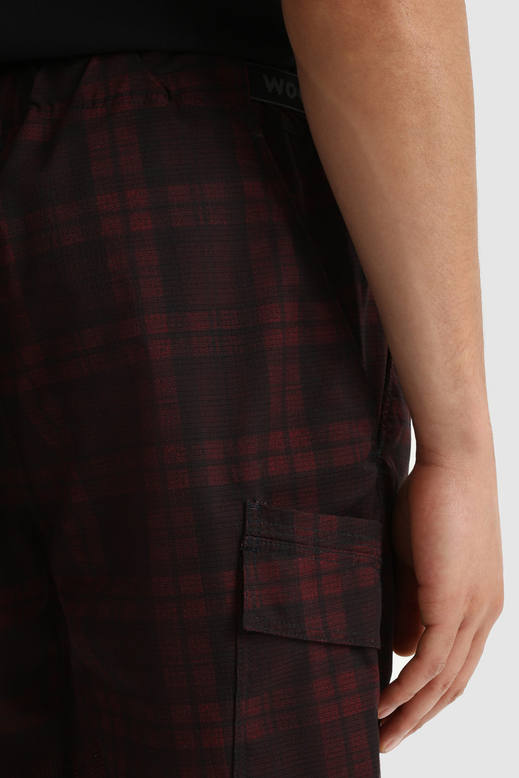 Cool Mesh shorts with Blackwatch pattern