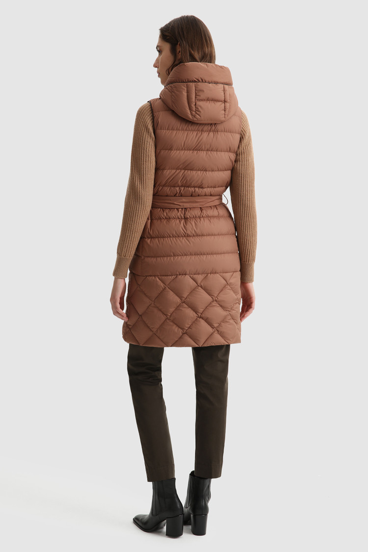 Ellis long quilted Vest