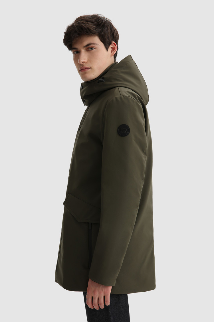 Softshell-Jacke Barrow Mac mit abnehmbarer Kapuze