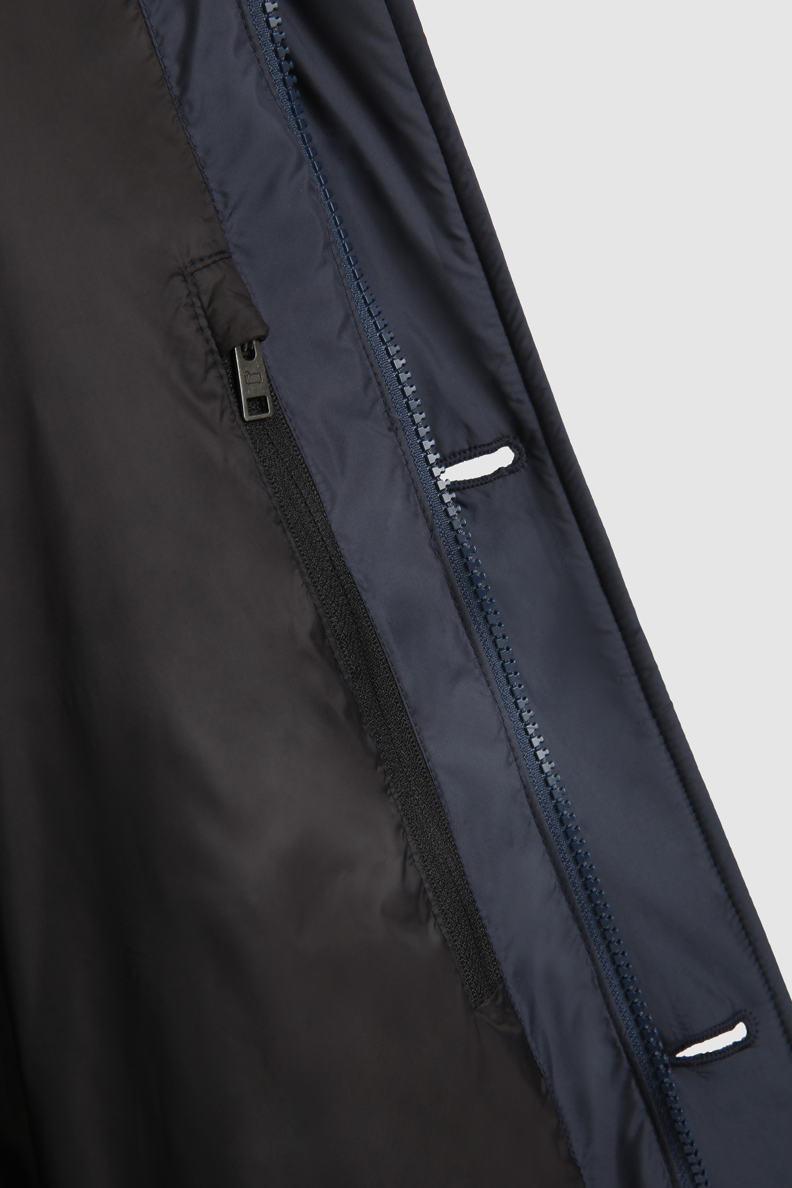 Full-zip Sweatshirt with padding and knitted sleeves