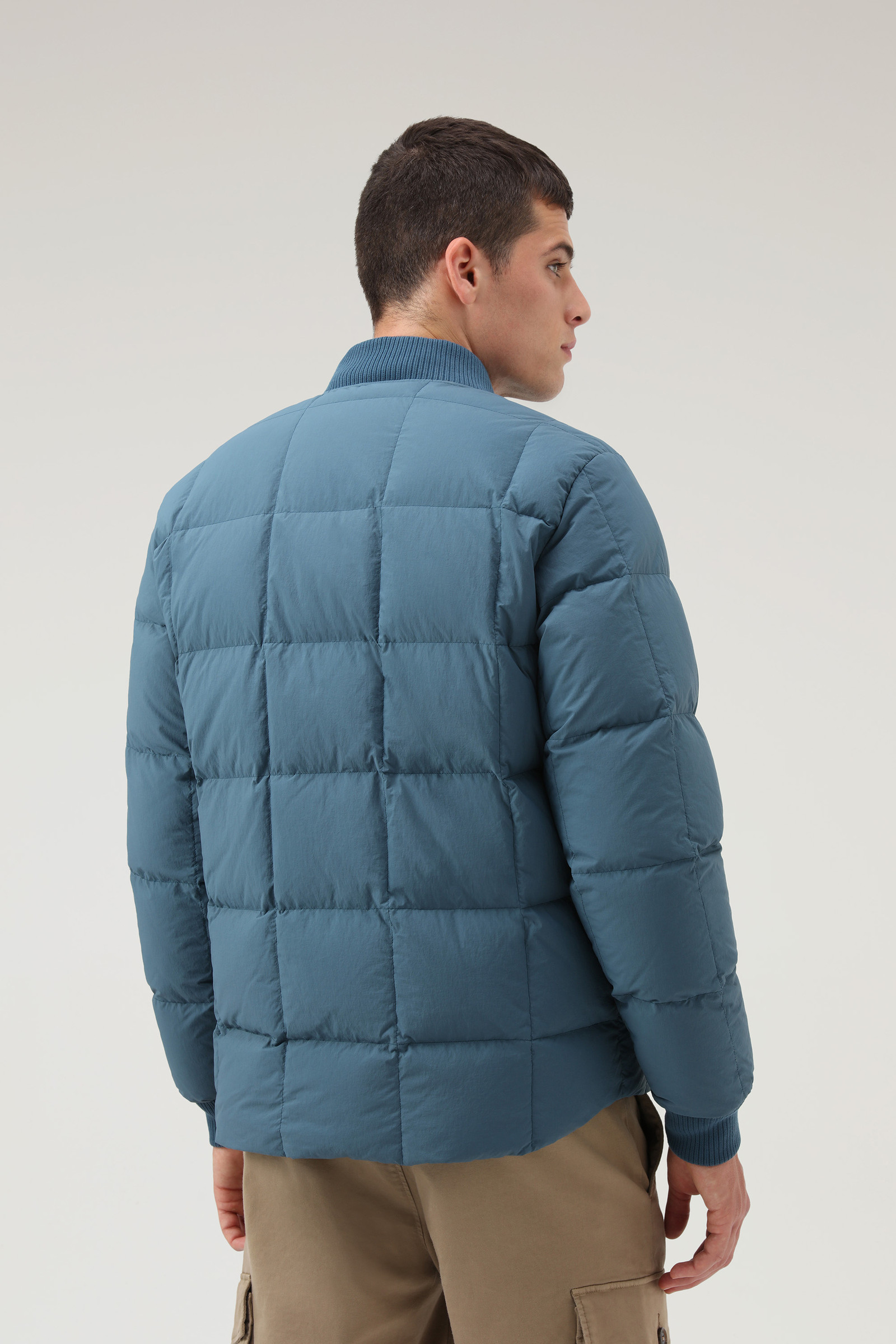 Heritage Terrain Bomber in Taslan Nylon Blue | Woolrich USA