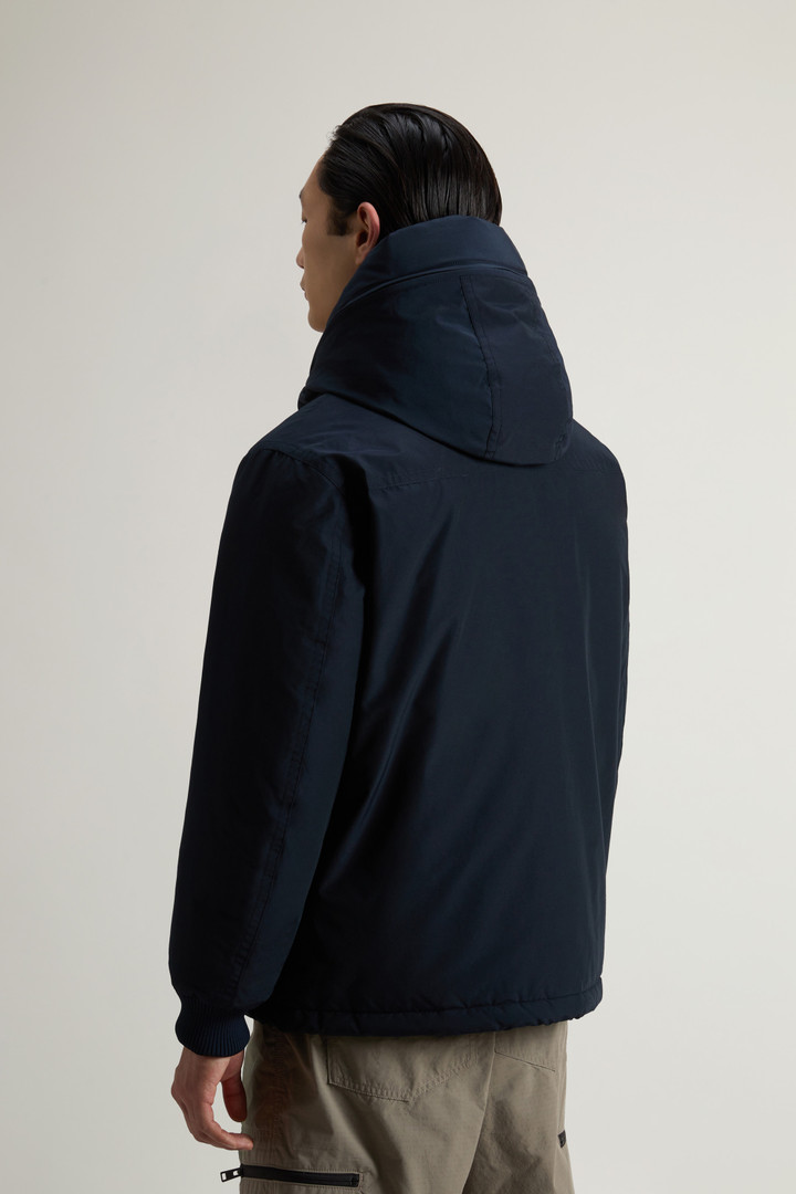 Ramar Cloth Bomber Jacket with Hood Blue photo 3 | Woolrich