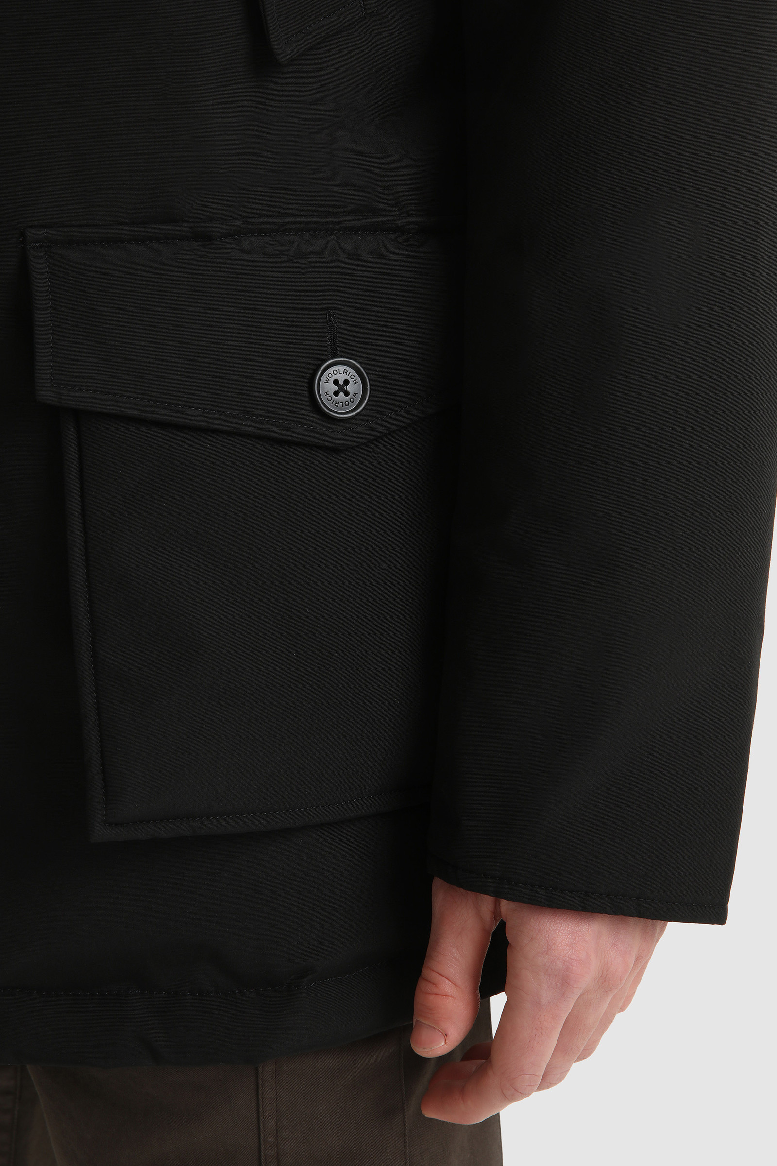Arctic Parka with Dyed Fur Black photo 6 | Woolrich