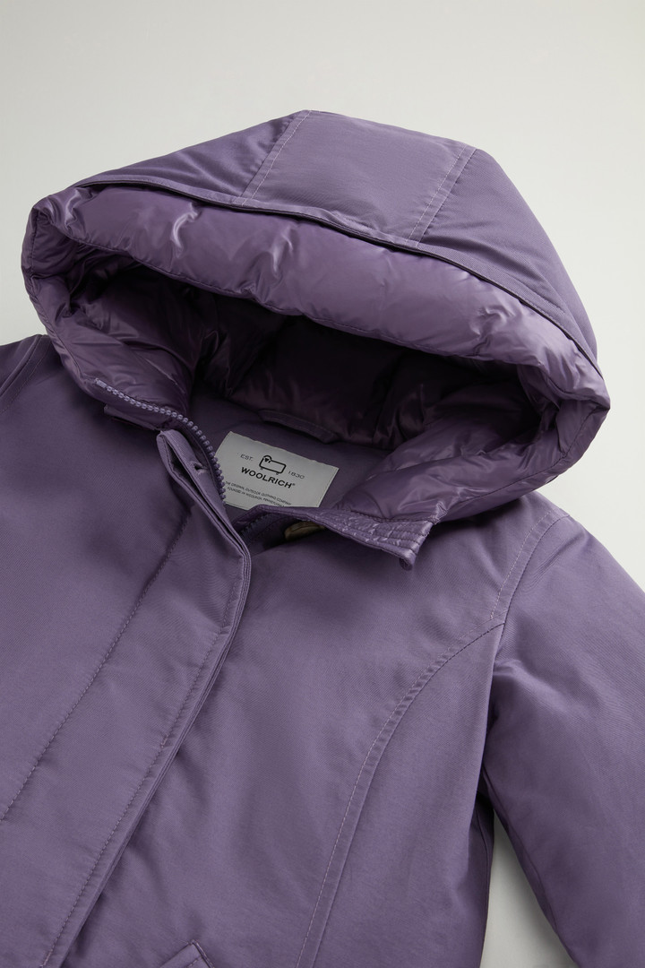 Girls' Arctic Parka Cloth in Ramar Purple photo 3 | Woolrich