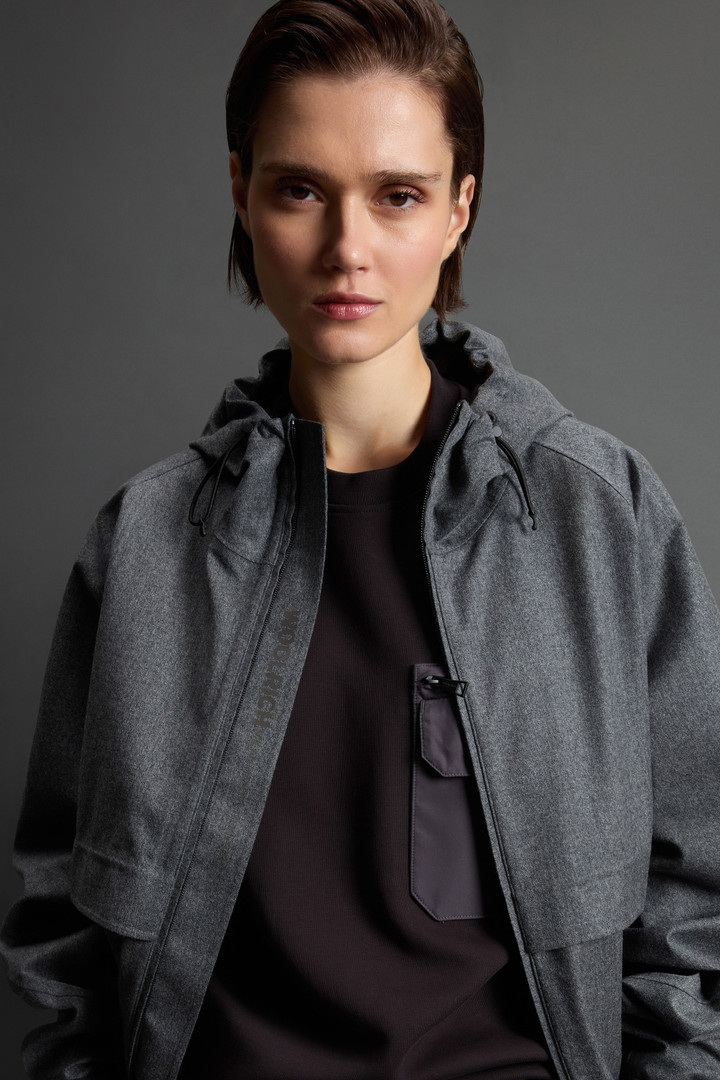 Giacca in pura lana vergine italiana by Todd Snyder Grigio photo 7 | Woolrich