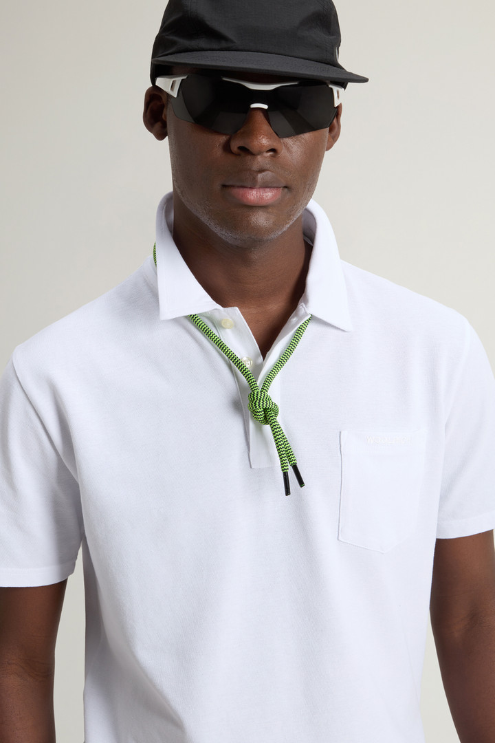 ICE COTTON POLO White photo 4 | Woolrich