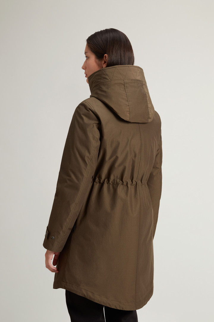 Parka 3-en-1 en Ramar Cloth Vert photo 3 | Woolrich