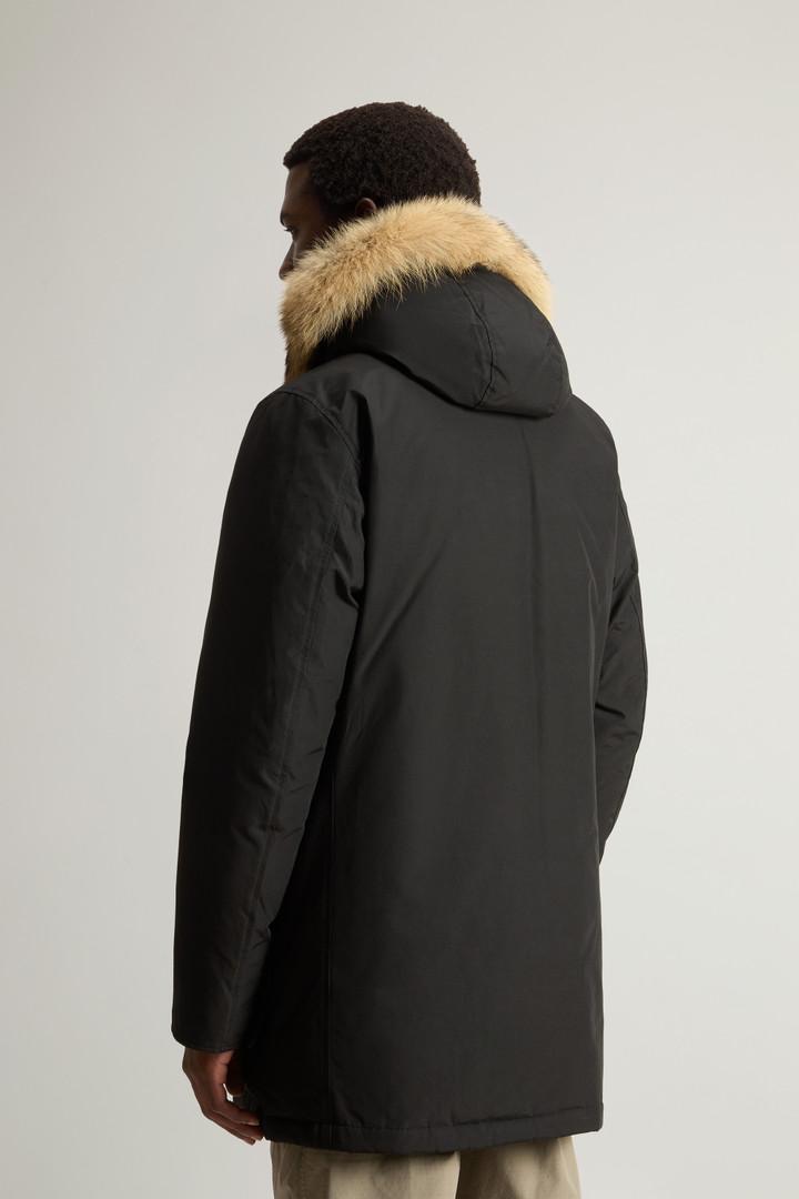 Arctic Parka en Ramar Cloth avec fourrure amovible Noir photo 3 | Woolrich