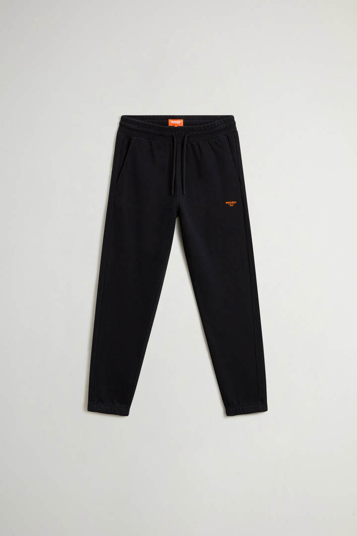 Pantaloni sportivi da ragazzi in puro cotone felpato Nero photo 3 | Woolrich