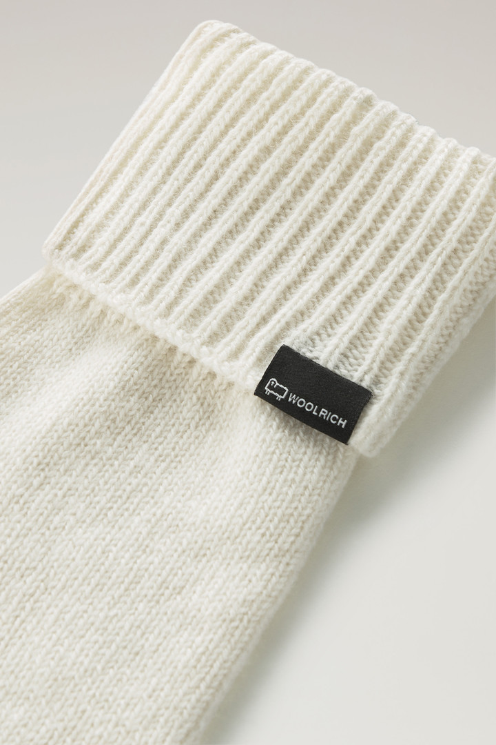Gloves in Pure Cashmere White photo 3 | Woolrich