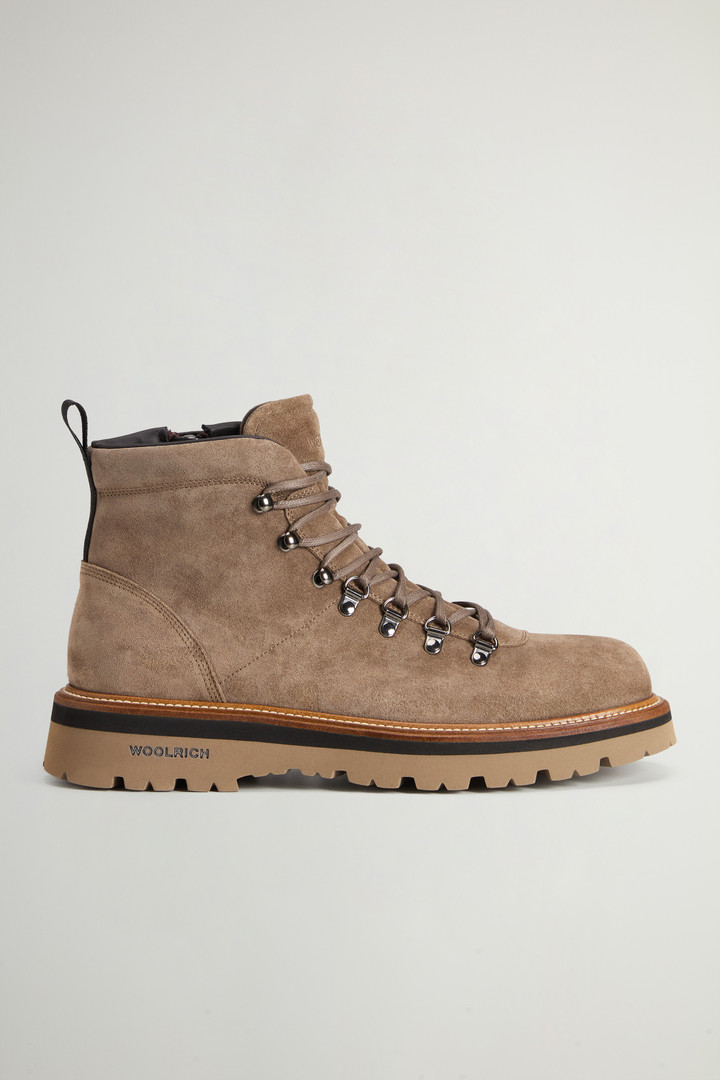 Suede Hiking Ankle Boots Brown photo 1 | Woolrich