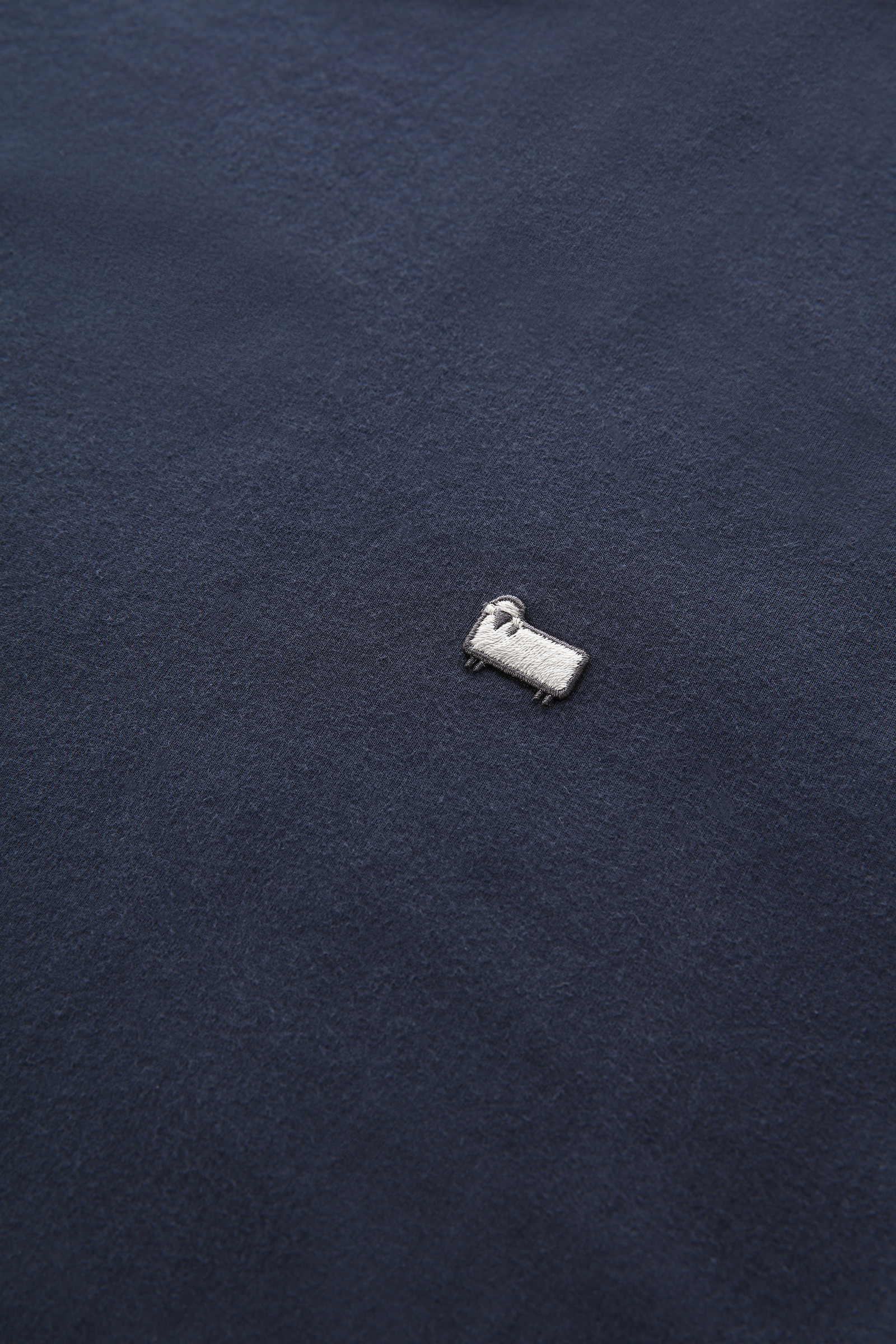 T-shirt Sheep en coton bleu photo 7 | Woolrich