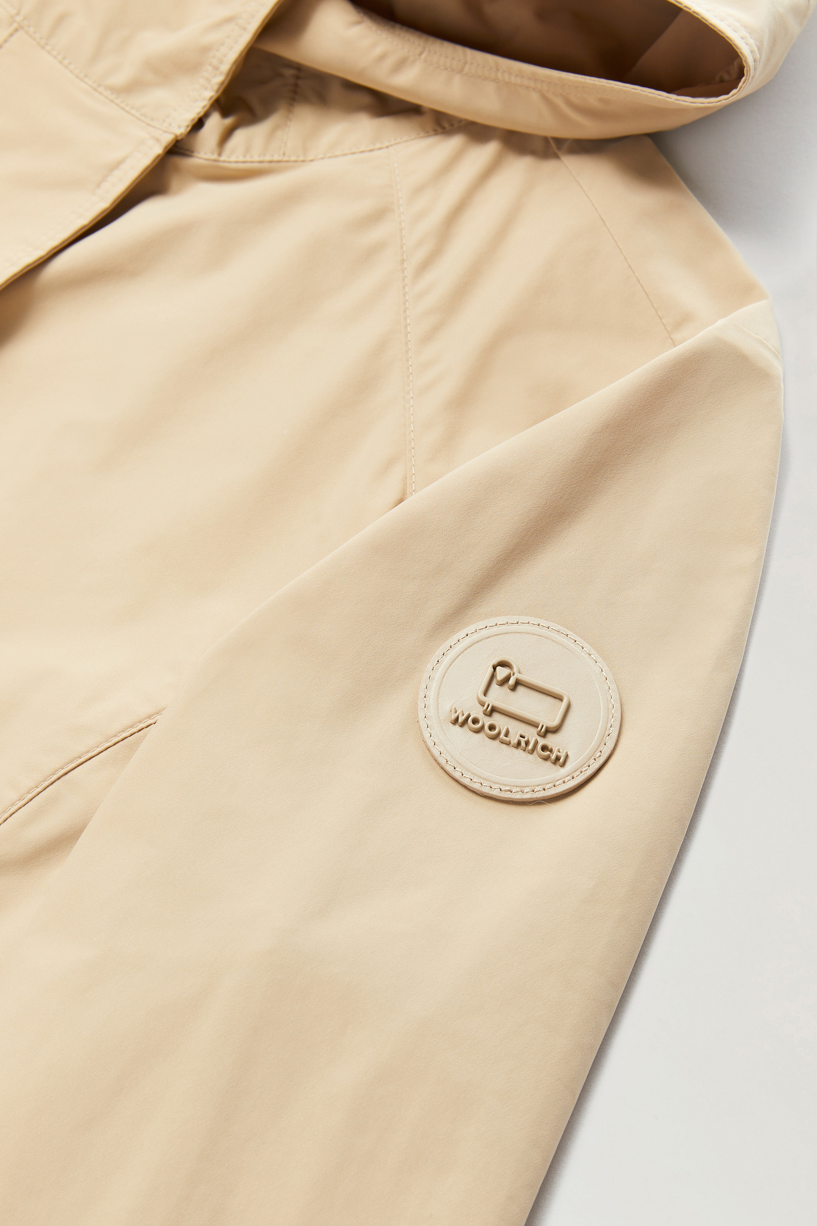 Summer Parka van Urban Touch-stof beige photo 3 | Woolrich