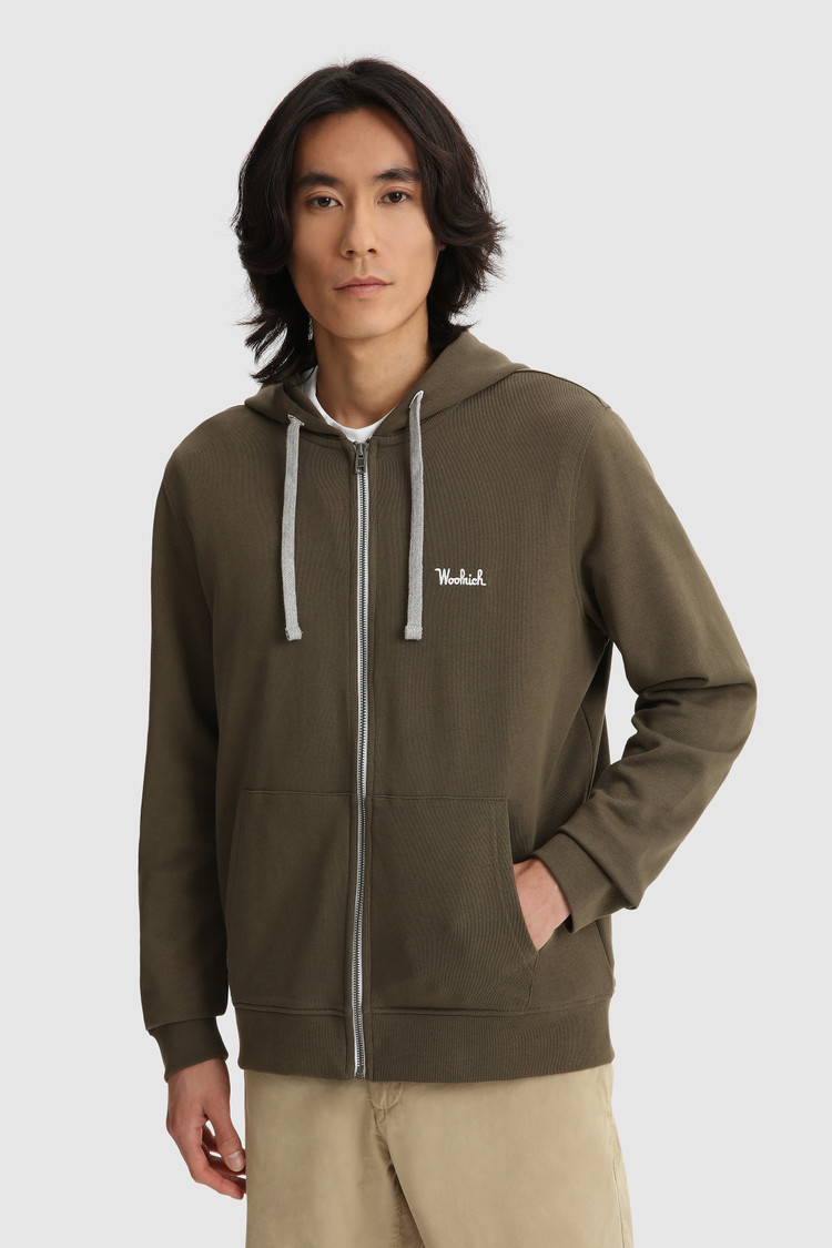 Essential full-zip hoodie