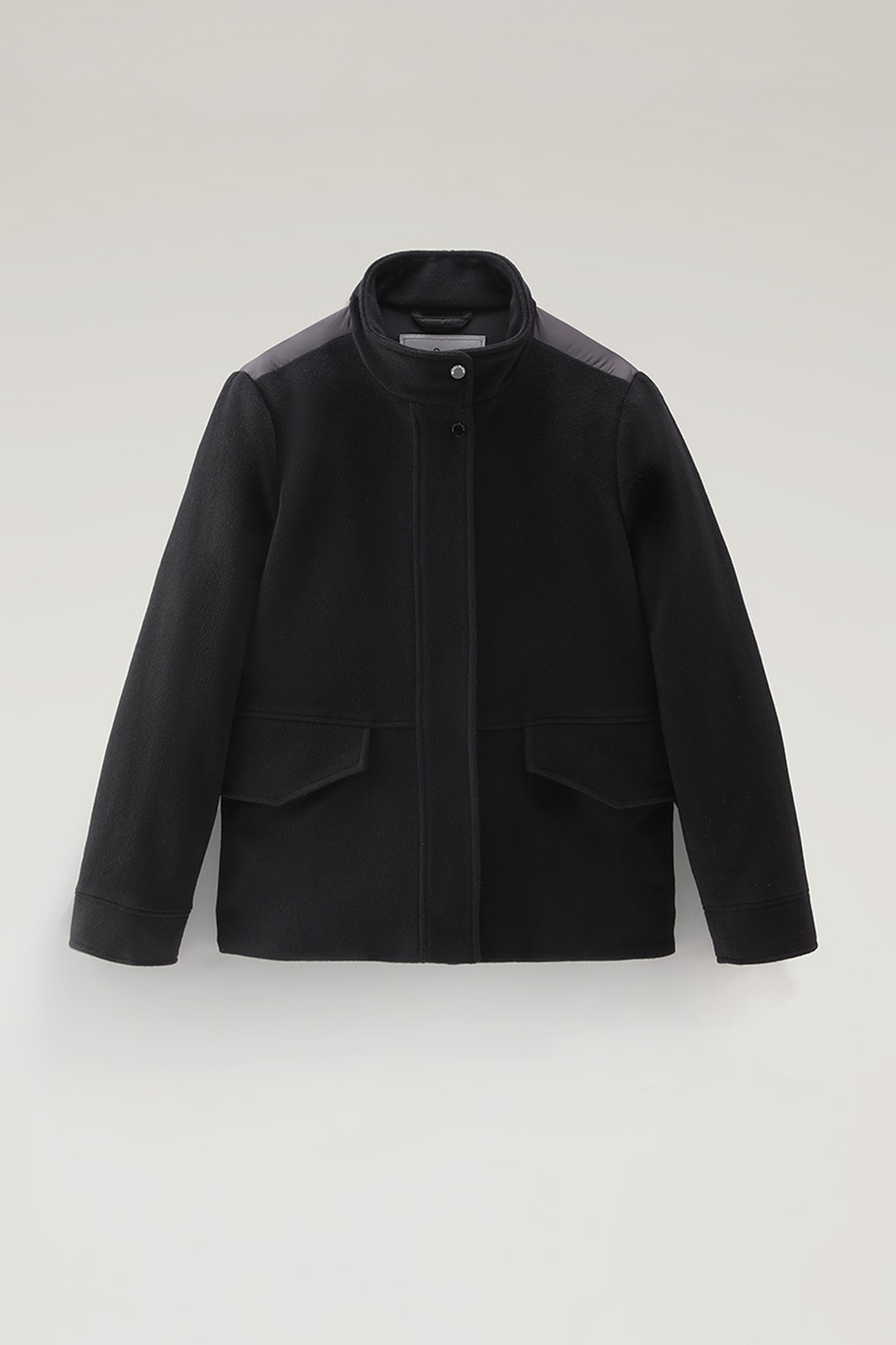 Kuna Jacket in Wool and Cashmere Blend Black photo 5 | Woolrich