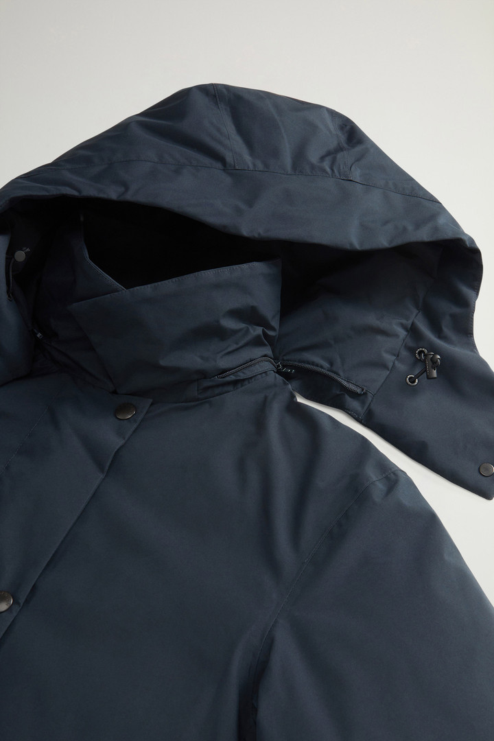 Coat in WINDSTOPPER GORE-TEX Blue photo 7 | Woolrich