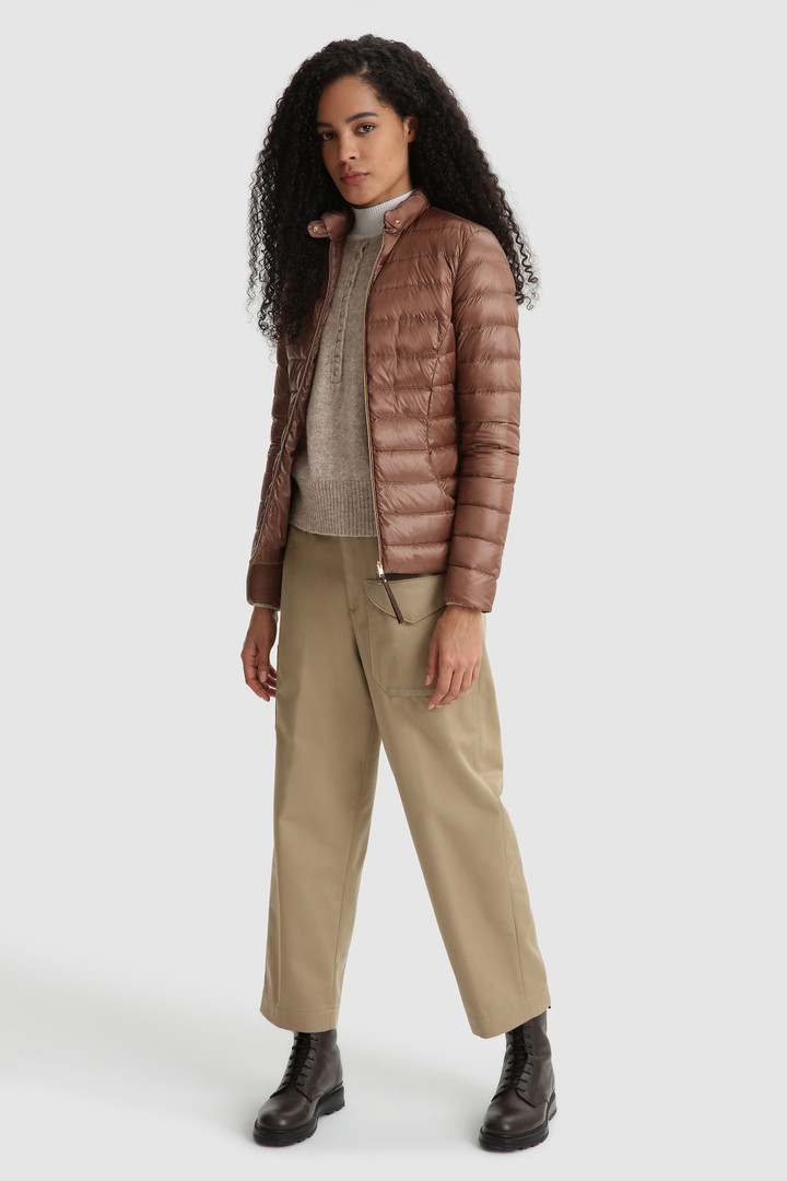 Giacca trapuntata Abbie in nylon satin