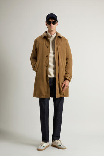 Manteau 2-en-1 en Mountain Cloth Marron | Woolrich