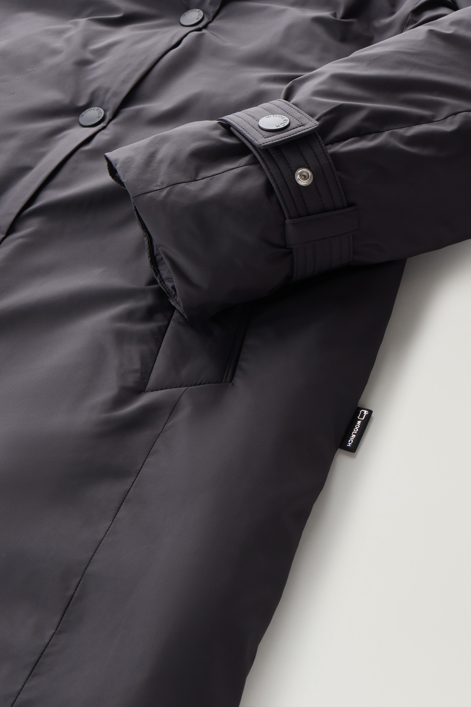 Women's Microfiber Ellis Trench Coat with Detachable Hood Black ...