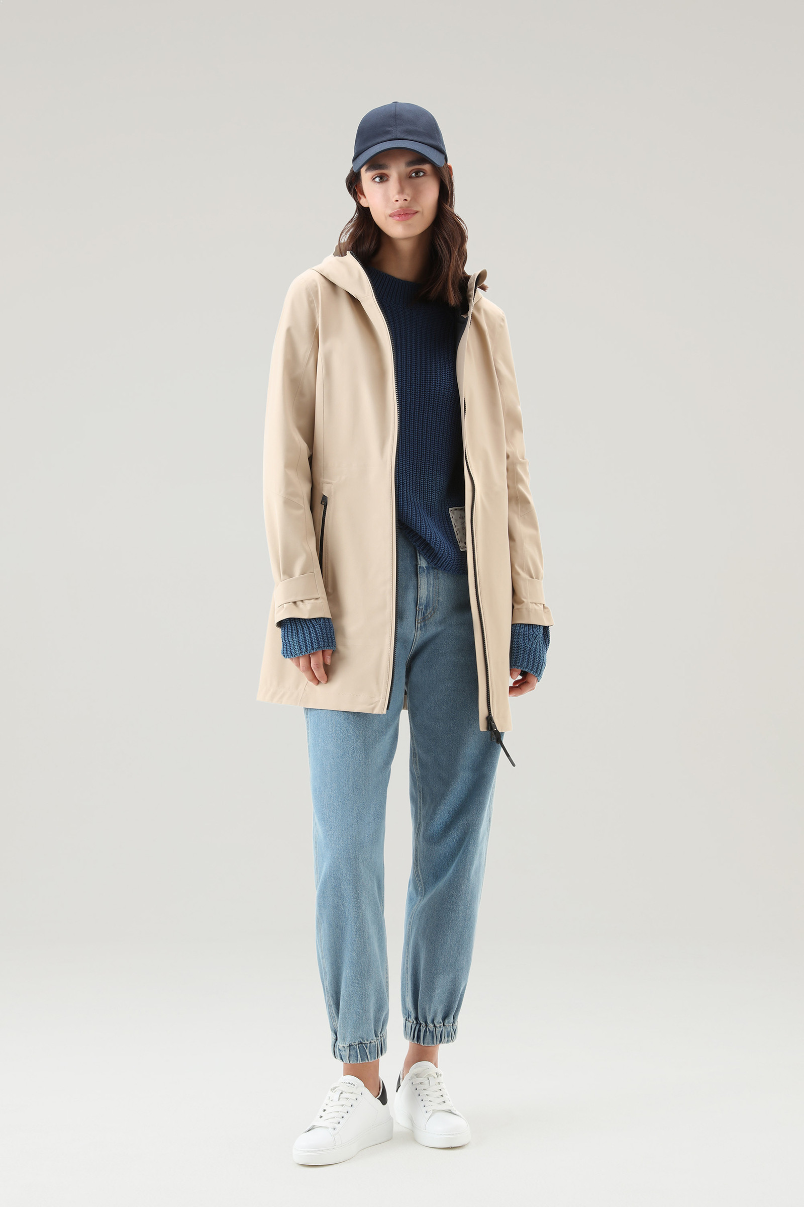 Waterproof Leavitt Summer Parka Beige photo 2 | Woolrich