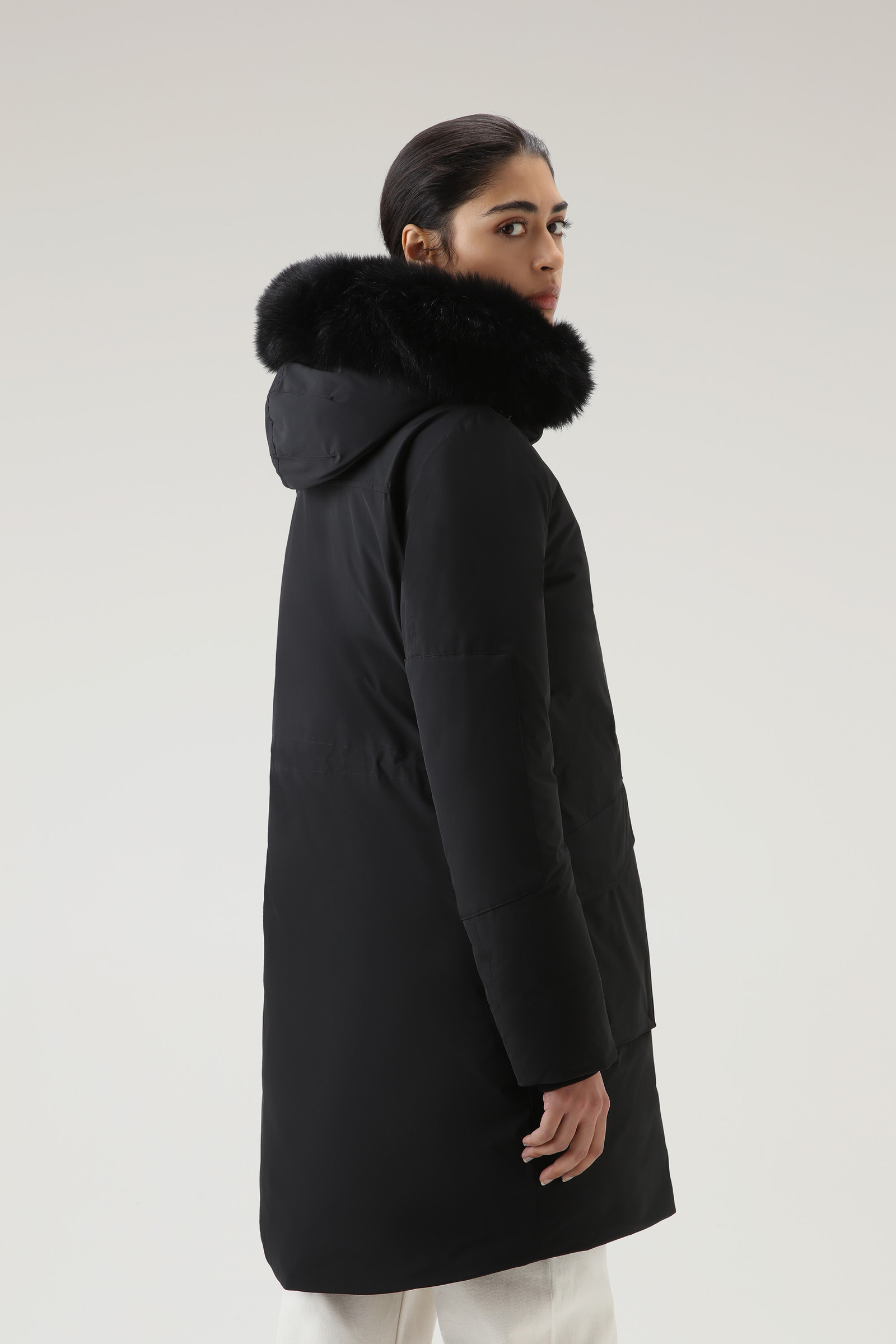 Military Parka in Urban Touch with Fur Liner Black | USA