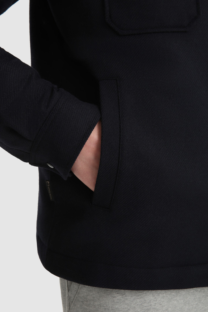 Chemise matelassée Alaskan en laine italienne recyclée