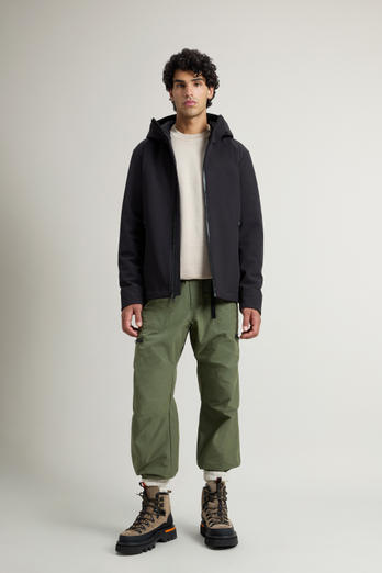 Veste Pacific en Tech Softshell Noir | Woolrich