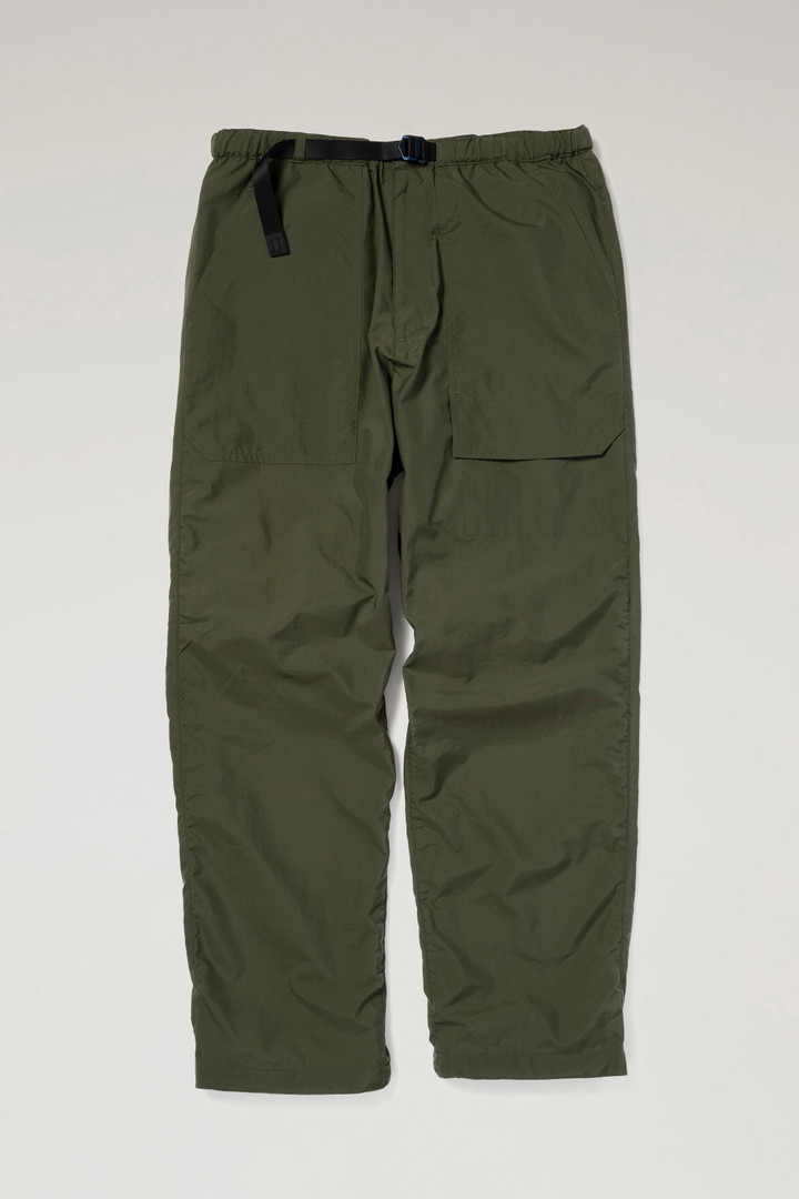 Ranch Pants in Recycled Nylon Green photo 5 | Woolrich
