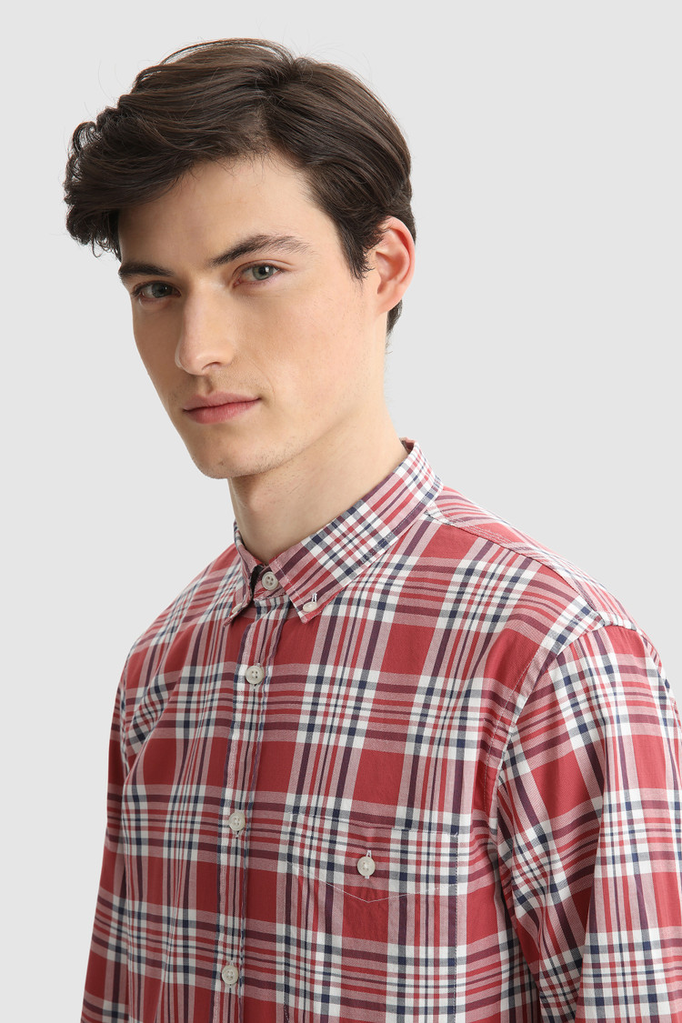 Camicia Oxford in puro cotone