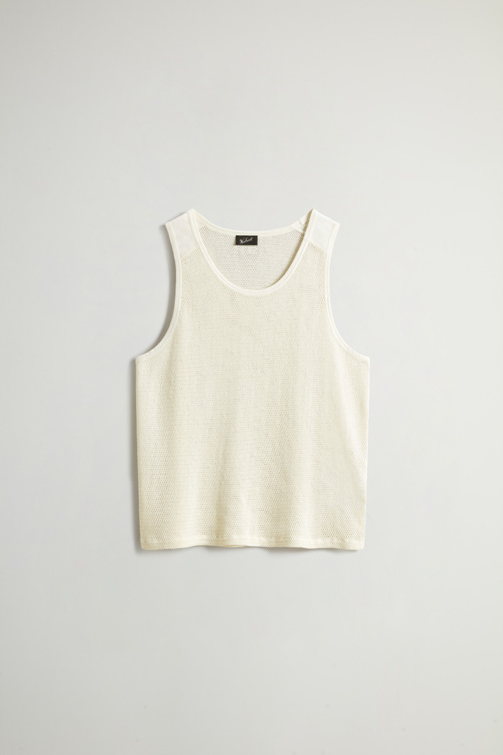 Pure Cotton Tank Top by Todd Snyder White photo 5 | Woolrich